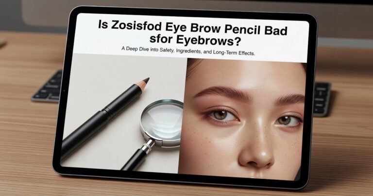 Is Zosisfod Eye Brow Pencil Bad for Eyebrows